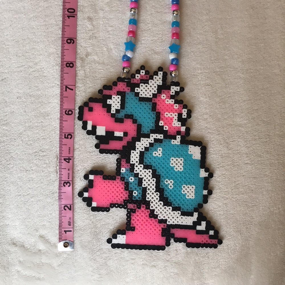 Extra Large Bowser Kandi Necklace - Picture 4 of 5